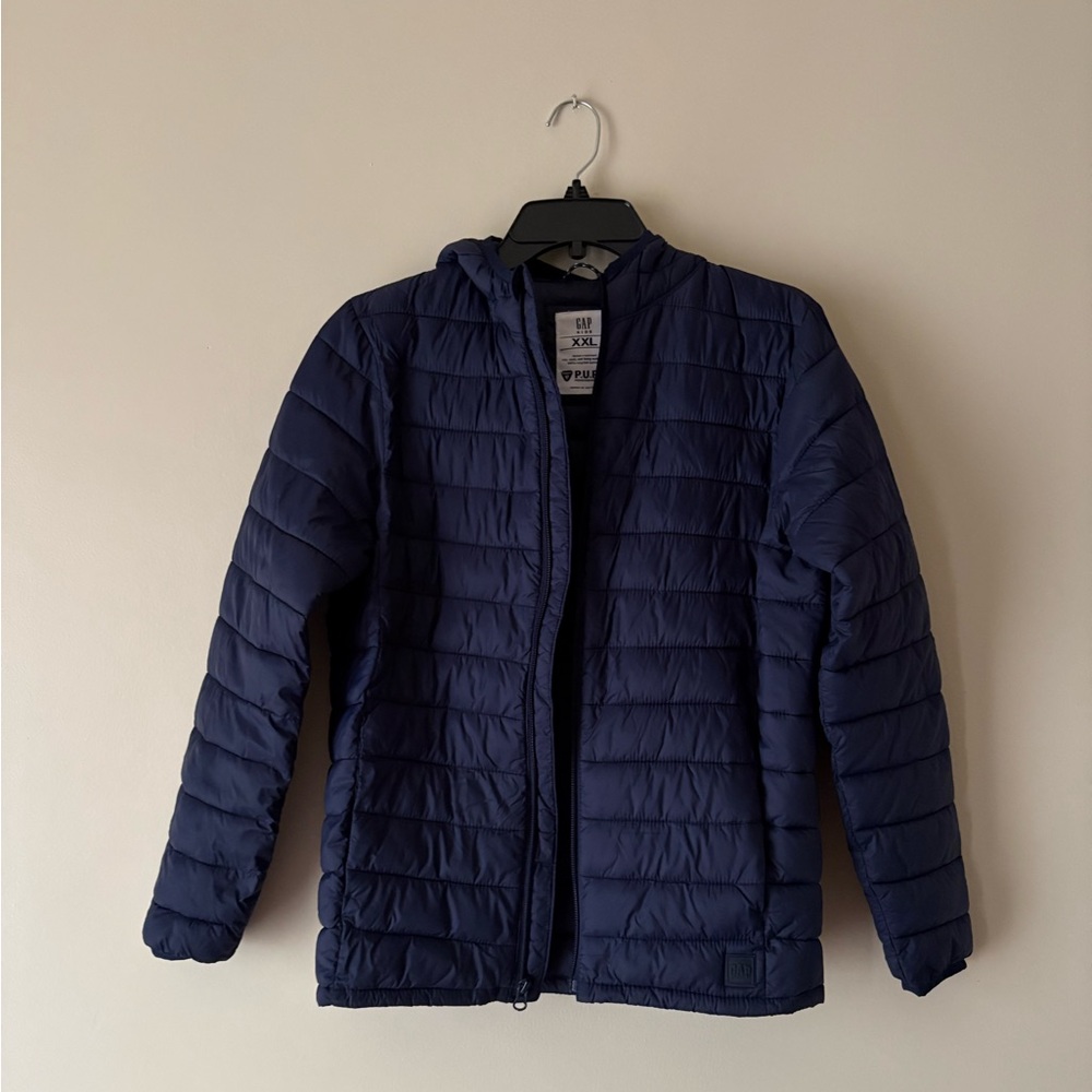GAP Kids Navy Water-Resistant Jacket